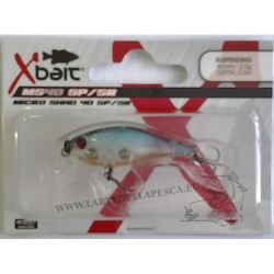 Artificiale X-Bait Shad 40mm 2.5g Suspending