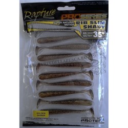 Artificiale Soft Bait Rapture Rib Slim Shady Col. Golden Shiner