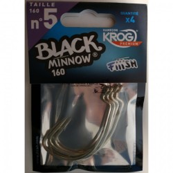 Amo Krog Premium Vmc x Fiiish Black Minnow 160