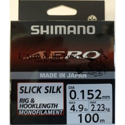 FILO SHIMANO AERO SLICK SILK 100M 0,152MM
