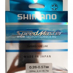 Filo Conico Shimano Speedmaster Tapered Surf Line 220m 0,26-057mm
