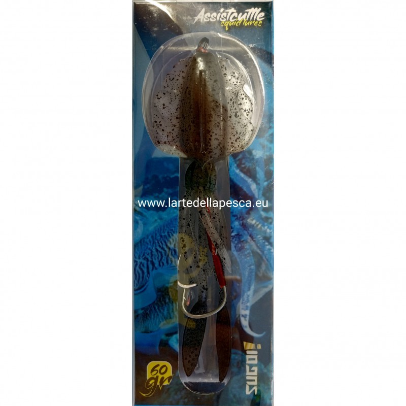 Artificiale Soft Bait Sugoi Assistcuttle Squid Lures 60g Col. SP02