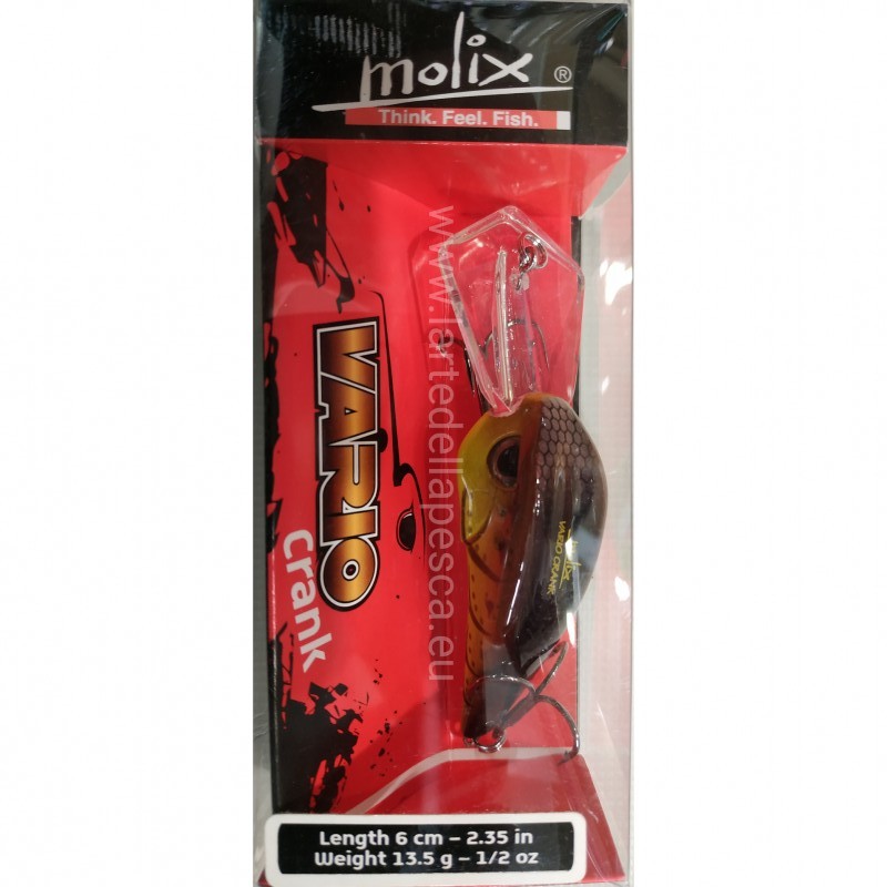 Artificiale Molix Vario Crank 6cm 13,5g Col. 82 DITCH MUD BUG