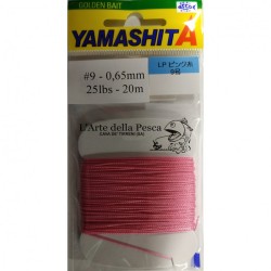 Filo Assist Hook Yamashita LP Pink Line Size 9 0,65mm 25LB