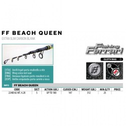 Canna Beach Ledgering Fishing Ferrari FF Beach Queen