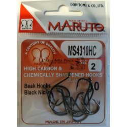 AMO MARUTO BEAK HOOK MS4310 BLACK NICKEL SIZE 2