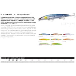 ARTIFICIALE SHIMANO EXSENCE RESPONDER 165F FLASH BOOST 165MM 34G FLOATING
