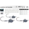 Testina Piombata BKK Harpax Offshore