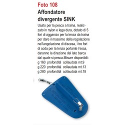 Affondatore Divergente Vedette Sink