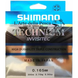 Filo Shimano Technium Invisitec 300m 0,16mm